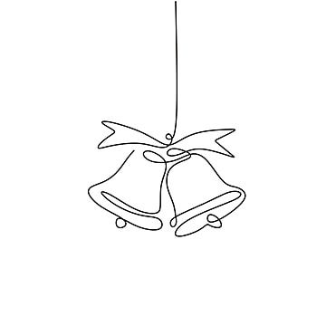 decoration,holiday,celebration,christmas,bell,symbol,bow,design,illustration,new,jingle,winter,vector,year,background,ribbon,traditional,merry,xmas,happy,isolated,white,drawing,sketch,graphic,one line,outline,linear,line art,continuous,concept,simplicity,sign,single line,contour,hand drawn,art,silhouette,line,icon,creative,trendy,decorative,logo,continuous line,minimalistic,abstract,simple,idea,contour line,logo vector,ribbon vector,christmas vector,line vector,abstract vector,graphic vector,sil Drawing Of Christmas, Wing Drawing, Christmas Sketch, Wire Knitting, Knitted Wire, Bells Christmas, Holiday Artwork, Single Line Drawing, Winter Illustration