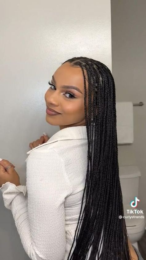 Coily Hairstyles, Small Box Braids Hairstyles, Short Box Braids Hairstyles, Big Box Braids Hairstyles, Single Braids, Box Braids Hairstyles For Black Women, Braided Cornrow Hairstyles, Cute Box Braids Hairstyles, Twist Braid Hairstyles