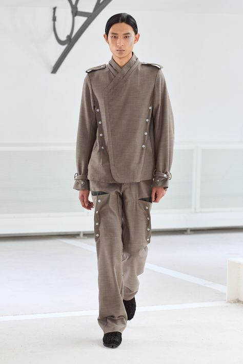 Kiko Kostadinov, Menswear Runway, Brand Magazine, Male Fashion Trends, Menswear Collection, Mens Accessories Fashion, Model Agency, Fallout, European Fashion