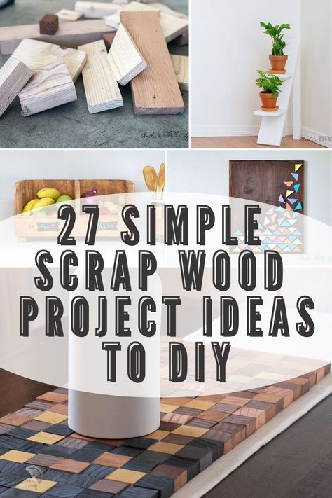 Easy Small Wood Projects, Scrap Wood Crafts, Wood Projects For Beginners, Woodworking Basics, Wood Projects That Sell, Small Woodworking Projects, Easy Wood Projects, Scrap Wood Projects, Beginner Woodworking Projects