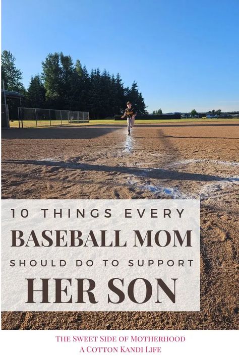 When it comes to starting your next Baseball Season, here are 10 Things Every Baseball Mom Can Do to support her son. What's truly important is the character building, the discipline, and the memories you're creating together. * Baseball Mom Advice, Dugout Moms, Team Moms, Article, Blog Post, Travel Baseball, Little League Parenting. Best Practices.