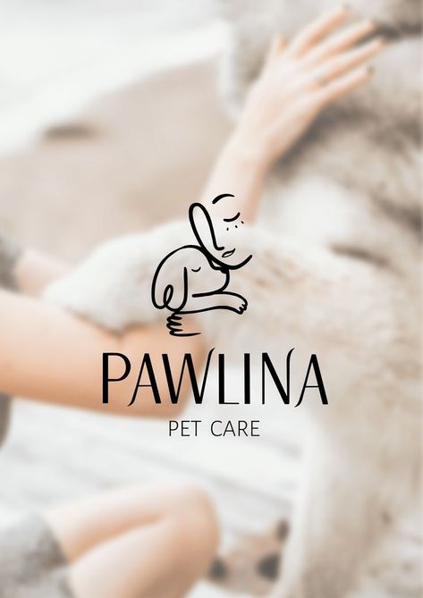 Pet Care Logo, Care Logo Design, Pet Shop Logo, Pet Branding, Dog Logo Design, Boutique Logo Design, Salon Logo Design, Pet Spa, Pet Hotel