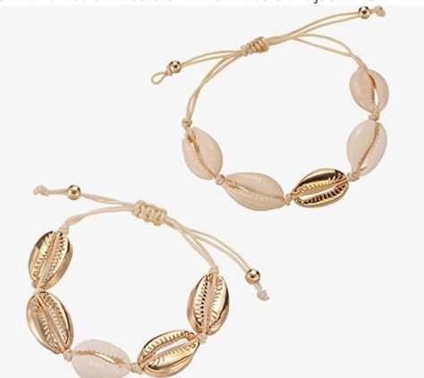 Amazon.com: SOFTONES 2Pcs Beach Shell Bracelet Anklet Set for Women Girls Summer Handmade Bracelets Ankle Bracelet Adjustable: Clothing, Shoes & Jewelry Turtle Spirit Animal, Starfish Anklets, Anklet Set, Bohemian Handmade, Shell Bracelet, Beaded Anklets, Ankle Bracelet, Shell Jewelry, Shell Necklaces