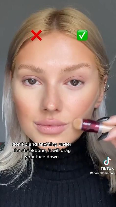 Countoring Face Tutorial, Make Up Tips Contouring, Contour Makeup Natural Look, Contour Makeup Face Lift, Contour Wedding Makeup, How To Use Contour Makeup, Makeup To Lift Face, Makeup Facelift Contour, Lifted Eye Makeup Look