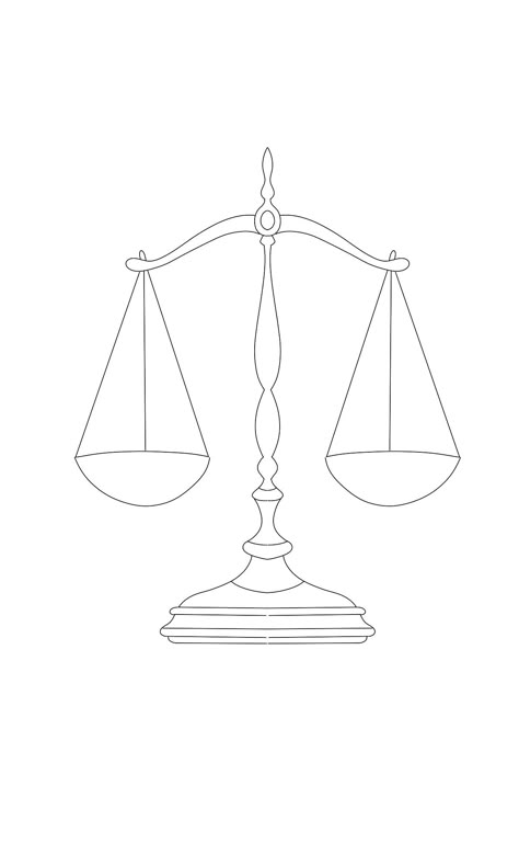 Libra Scale Drawing, Scale Drawing Art, Balance Scale Drawing, Justice Scale Tattoo, Lil Tattoos Ideas, Balance Scale Tattoo, Icf Coaching, Balance Tattoo Design, Scales Of Justice Tattoo