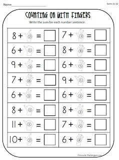 Peterson's Pad: freebies -- counting on Learn Math, Math Number Sense, Winter Math, Math School, Math Intervention, Counting On, Math Work, Math Strategies, Math Addition