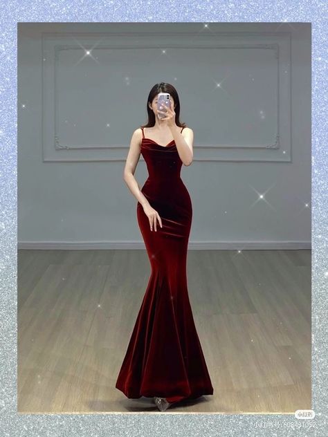 Red Silk Dress Long Prom, Dark Red Dresses Formal, Red Dresses Classy Long, Long Red Silk Dress, Prom Dress Inspo Red, Red Evening Dress Classy, Red Silk Dress Long, Dark Red Formal Dress, Prom Dress Dark Red