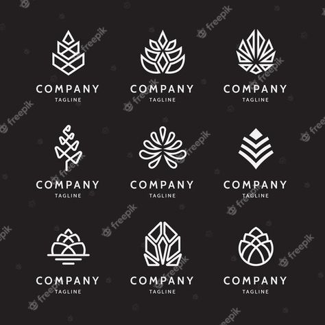 Pinecone Logo Design, Pine Logo Design, Pine Cone Logo, Pinecone Logo, Pine Cone Illustration, Pine Logo, Real Estate Company Names, Cone Designs, Landscaping Logo