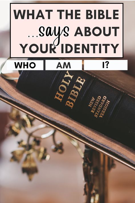 christian identity struggle Identity In Christ Woman, Daily Devotional Quotes, Quotes About Faith, Women Devotional, Verses For Women, Bible Topics, Bible Verses For Women, Vision Board Images, Bible Says