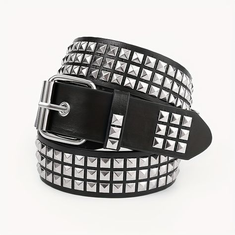 Y2k Belt, Leather Rivets, Designer Belt, Studded Belt, White Belt, Black Leather Belt, Chain Belt, Mens Belts, Belts For Women