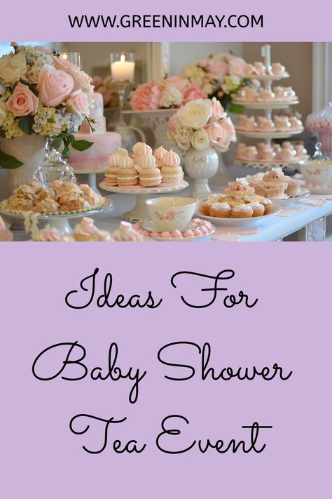 Are you looking for some baby shower tea party ideas? If so, you are at the right place! In this article, we will share some fun and creative ideas for throwing a tea party themed baby shower. Baby Shower High Tea Ideas, Tea Party Baby Shower Ideas Food, Bridgerton Themed Baby Shower Ideas, Girl Baby Shower Tea Party Theme, Tea Cup Baby Shower Theme, Baby Girl Tea Party Shower Ideas, Winter Tea Party Baby Shower Ideas, Magnolia Themed Baby Shower Ideas, Baby Shower At Restaurant Ideas