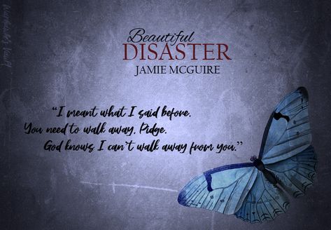 Beautiful Disaster Quotes, Jamie Mcguire, Strong Emotions, Romance Books Quotes, Beautiful Series, Teen Romance Books, Outlander Book, Book Enthusiast, Books Quotes