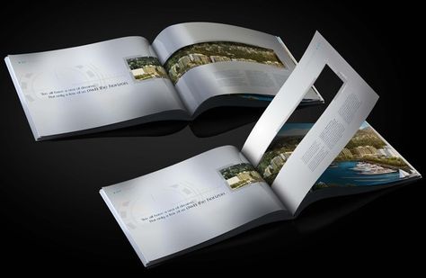 Waterfront Brochure by Clement Nasr, via Behance Booklet Design, Design Booklet, Brochure Design Creative, Catalogue Design, Brochure Inspiration, Portfolio Book, Creative Brochure, Brochure Design Inspiration, Portfolio Inspiration