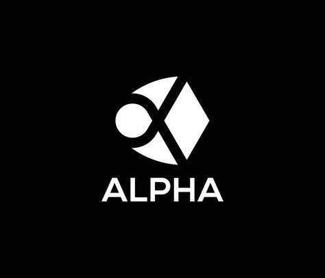 Alpha Logo Design, Roadman Style, Alpha Logo, Game Logo Design, Logo Design Art, The Alpha, Game Logo, Logo Design Template, Design Template