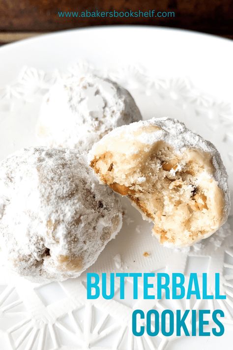 These Butterball Cookies are easy to make and perfect for sharing with family and friends. They’re buttery and nutty and rolled in powdered sugar for a deliciously sweet finish. There's no doubt about it, these cookies are always a hit! Butter Ball Cookies Recipe, Butterball Recipe, Butterball Cookies, Christmas Cookie Recipes Holiday, Sugar Sticks, Recipes Holiday, Best Cookie Recipes, Cookie Scoop, No Doubt