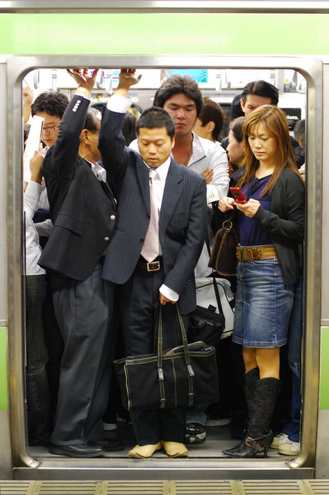 People On Train Reference, People On Train, Tokyo People, Shinjuku Station, Yamanote Line, Japanese Train, Tokyo Subway, Shinjuku Tokyo, Train Photography