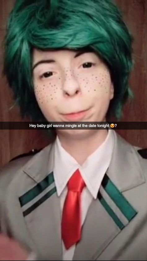 2020 Makeup Alt Cringe, Whoville Deku, Baku Deku, Hey Baby Girl, Mha Memes, My Hero Academia Cosplay, Mha Cosplay, Alt Makeup, Patio Designs