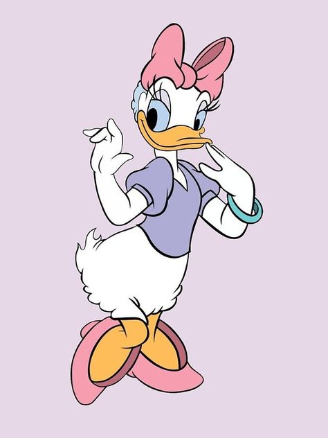 Daisy Daisy Duck Aesthetic, Daisy Duck Wallpaper, Daisy Duck Drawing, Daisy Duck Halloween Costume, Daysi Duck, Daisy Duck Party, Daisy Disney, Pata Daisy, Africa Art Design