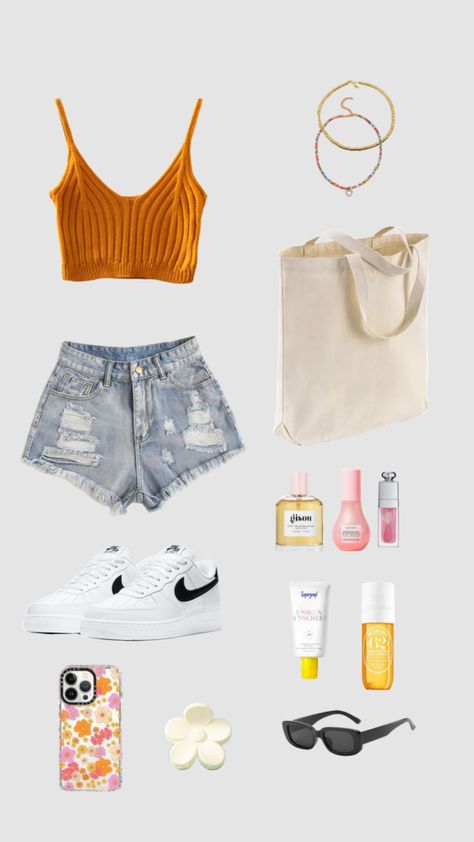 sarah cameron inspired outfit #outerbanks #obx #outfit #aesthetic Outerbanks Sarah Outfit, Summer Obx Aesthetic Outfits, Sarah Outerbanks Outfits, Sarah Cameron Swimwear, Summer Outfit Inspo 2023 Casual, Sarha Cameron Outfits, Obx Outfits Sarah, Sarah Outfits Outer Banks, Sarah Cameron Outfit Inspiration