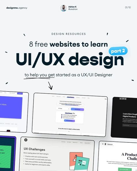 Ui Portfolio Design, Ux Designer Portfolio, Ui Ux Designer Portfolio, Ux Tips, Ui Portfolio, Ux Design Principles, Design Learning, Ui Design Principles, Ux Design Process