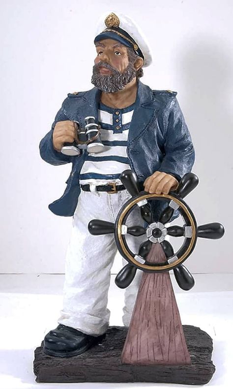 Sailor Cake, Captain Ahab, Grey Beards, Sea Captain, Thomas Aquinas, The Lighthouse, Wood Carving Art, St Thomas, Shell Art