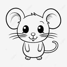 How To Draw Mouse, How To Draw A Mouse, Mouse Face Drawing, Cartoon Mouse Drawing, Easy Mouse Drawing, Mouse Cute Drawing, Cartoon Mice Drawing, Outlined Pictures, Drawing Of A Mouse