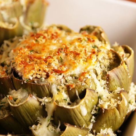 Stuffed Artichokes, How To Cook Artichoke, Vegetarian Sides, Artichoke Recipes, Vegetable Sides, Vegetable Side Dishes, Artichoke, Vegetable Recipes, Ingredients Recipes