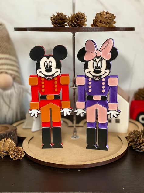 Mouse Nutcracker, Disney Christmas Decorations, 2024 Halloween, Nutcracker Christmas, Toy Soldiers, Disney Christmas, Tiered Tray Decor, Christmas Inspiration, Nutcracker