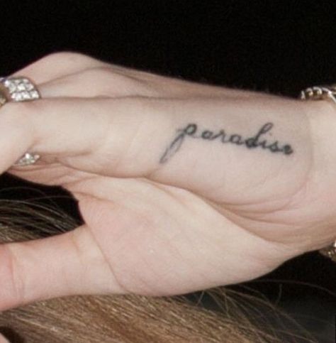 Ldr Tattoo, Lana Del Rey Tattoos, Paradise Tattoo, Tattoo Font, Classy Tattoos, Discreet Tattoos, Dainty Tattoos, Tattoo Outline, Dream Tattoos