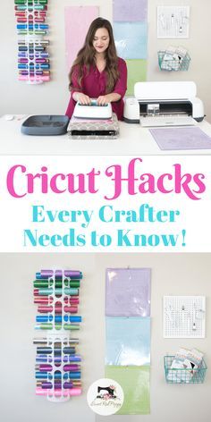 10 Cricut Hacks, Tips & Tricks That Every Crafter Needs to Know! Diy Recycled Projects, Cricut Hacks, Diy Hanging Shelves, Work Diy, Floating Shelves Diy, Beginner Sewing Projects Easy, Crafts For Boys, Diy Crafts To Do, Leftover Fabric