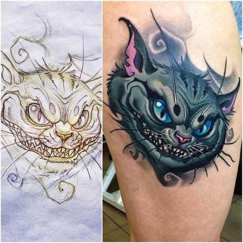 Cheshire Cat Tattoo, Evil Skull Tattoo, Wonderland Tattoo, Sick Tattoo, Biomechanical Tattoo, Geek Tattoo, Cloud Tattoo, Alien Tattoo, Cat Tattoo Designs