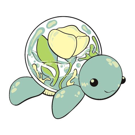 Turtle Pfp Aesthetic, Cute Drawings Turtle, Tortuga Aesthetic, Turtle Procreate, Tortugas Aesthetic, Macbook Folder Icons Aesthetic, Turtle Drawing Cute, Folder Icon Aesthetic, Cute Turtle Art