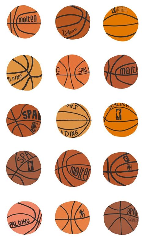 love this basketball illustration Jonas Wood, Bola Basket, Basketball Wallpaper, Art Collage Wall, Art And Illustration, Wallpaper Panels, Wall Collage, Collage Art, Art Inspo