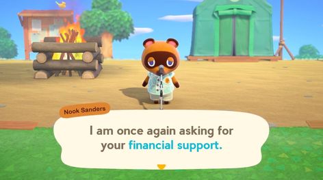 I Am Once Again Asking, Tom Nook, Animal Crossing Funny, Animal Crossing Fan Art, Animal Crossing Memes, Video Game Memes, New Animal Crossing, Animal Crossing Game, Gaming Memes