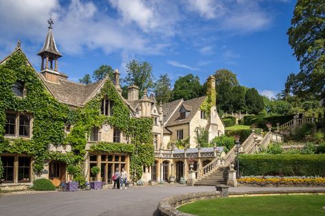 Manor House Hotel, Castle Combe | This extraordinary estate … | Flickr Potter Manor, Future Manifestation, Academia House, The Cotswolds England, Manor House Hotel, Cotswolds England, Castle Combe, Old Manor, House Aesthetic