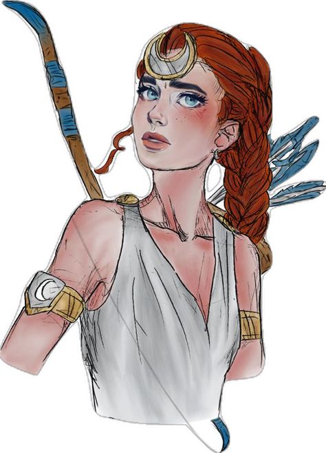 Artemis Greek Goddess, Greek Goddess Art, Goddess Of The Hunt, Artemis Goddess, Apollo And Artemis, Zio Rick, Greek Mythology Gods, Greek Gods And Goddesses, Percy Jackson Characters