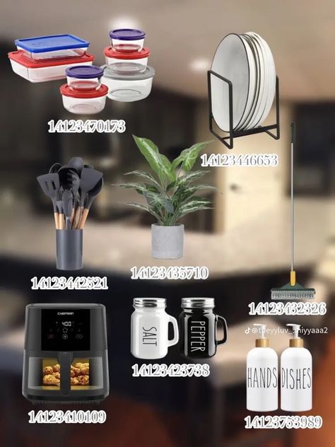 Kitchen Background Bloxburg Codes, Cooking Decals Bloxburg, Bloxburg Kitchen Ideas Big Realistic, Roblox Laundry Decals, Bloxburg Realistic Kitchen Decals, Cute Kitchen Decals Bloxburg, Bloxburg Cheat Sheet, Bloxburg Microwave Decal, Bloxburg Kitchen Ideas Modern Realistic