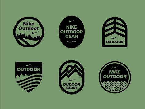 Outdoor Logo Ideas, Outdoor Graphic Design, Outdoors Logo Design, Outdoor Branding, Bd Design, Outdoor Logos, Adventure Logo, Inspiration Logo Design, Gig Poster