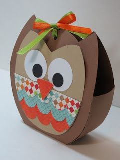 Owl goodie bags, only different colors Silhouette Cameo, Art, Origami, Origami Owl, Mario Mushroom, Planter Pots, Mario Characters