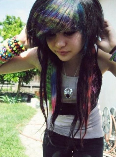 Amber Katelyn Beale, Scene Kid Hair, Scene Emo Aesthetic, 2000s Scene, Emo Scene Hair, Scene Girl, Emo Aesthetic, Scene Queens, Scene Outfits