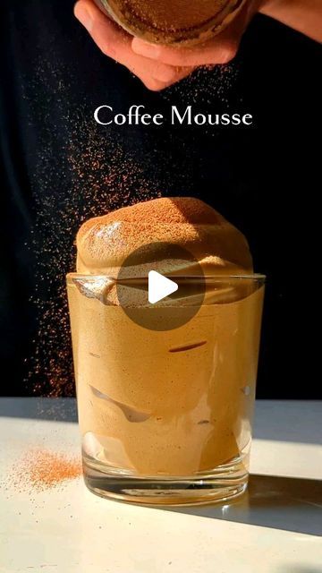 340K views · 22K likes | 𝗔𝗱𝗿𝗶𝗮𝗻 on Instagram: "Creamy Coffee Mousse without cream nor milk , just with ice 😱🧊. This is for around 5 cups , very easy to make and it's so perfect for a dessert:) 

 Ingredients: 

- 150 grs of ice
- 15 grs of instant coffee
- 85 grs of white sugar or you can also use brown sugar 
- 150 ml of cold water 
- Cacao powder 

And enjoy, it'll take around 5 minutes but worth it :) 

Please follow me & share my work for more Coffee Content :)

@adriaccopa

.
.
.
.

.
#espresso #homebarista #coffeeholic #espressomachine #coffee #coffeelover #coffeecommunity #coffeeaddict #coffeetime #coffeeaddicts #coffeeprops #coffeecoffeecoffee #coffeesesh #coffeevibes #coffeeeveryday #instagood #insta #instagram #coffeeaddicts #contentcreator #explorepage #foryoupage #trend Thermomix, Coffee Moose, Coffee Desserts Easy, Coffee With Ice Cream, Coffee Content, Ooey Gooey Bars, Coffee Mousse, Cold Coffee Recipes, Gluten Free Biscuits