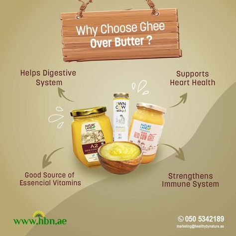 why choose ghee over butter? Ghee Creative Ads, Pizza Flyer, A2 Milk, Organic Ghee, Gut Inflammation, Digital Advertising Design, Cow Ghee, Eating Organic, Linoleic Acid