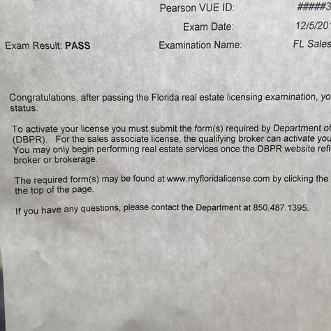 It's OFFICIAL I passed my REAL ESTATE LICENSING EXAM! After discouragement and tons of self applied pressure and sleepless nights I PASSED!  Thank GOD. 🎉🎉🎉🎉🎉🎉🎉🎉🎉🎉🎉 I can't wait to hit the gym tonight. Real Estate Exam Passed, Real Estate Agent Wallpaper, How To Pass Real Estate Exam, Passed Real Estate Exam, Passing Real Estate Exam, I Passed My Exam Affirmation, Real Estate Agent Aesthetic Pictures, Getting Real Estate License, Real Estate Manifestation