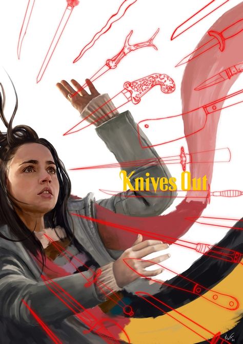 Knives Out Movie Fanart, Knives Out Wallpaper, Knives Out Poster, Knives Out Movie, Knives Out, Glass Onion, Poster High Quality, Movie Poster Wall, Movie Posters Design