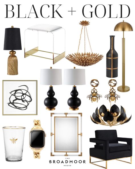 Shop Acrylic Kayla Vanity Stool- Gold and other curated products on LTK, the easiest way to shop everything from your favorite creators. Walmart Home, Vanity Stool, Gold Decor, Black Decor, Black And Gold, Floor Lamp, Accent Chairs, Modern House, New Homes