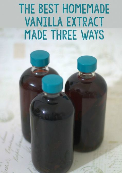 The Best Homemade Vanilla Extract - Made Three Ways Homemade Italian Seasoning, Mason Jar Accessories, Make Vanilla Extract, Vanilla Extract Recipe, Make Brown Sugar, Madagascar Vanilla Beans, Homemade Vanilla Extract, Homemade Syrup, Lavender Lemonade