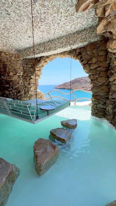 Julia Gal ✨ on Instagram: “Imagine waking up here💦 📍@calilo_ios #calilo #iosisland #globehotels #beautifulhotels #hotelsandresorts #luxuryvacations…” Calilo Hotel, Beach Honeymoon Destinations, Romantic Honeymoon Destinations, Beach Honeymoon, Travel Inspiration Destinations, Dream Vacations Destinations, Unique Hotels, Aegean Sea, Beautiful Hotels