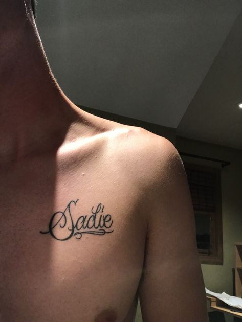 Sadie Tattoo, Text Tattoo, Name Tattoo, Name Tattoos, Ankle Tattoo, Dream Tattoos, Tattoo Quotes, Tattoos