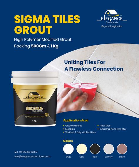 The right tile grout for the perfect finishing touch. #elegancechemical #epoxygrout #ceramicworld #epoxy #grout #tilegrout #epoxyfloors #epoxywalls #house #architecture #building #buildingmaterial #homerenovation #interiordesign Epoxy Grout, Glazed Walls, Vitrified Tiles, Industrial Flooring, Tile Grout, House Architecture, Color Tile, Grout, Framed Tv