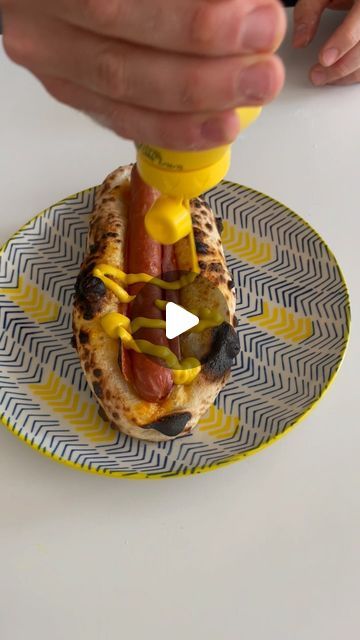 Does He Bake Dough on Instagram: "Love pizza? Crave a hotdog? 
WELL LOOK NO FURTHER THIS IS FOR YOU!
This is the PIZZA DAWGGGGGGG (pizza + hot dog for those that struggle) 
Pizza dough ✅ 
Basic hotdog ✅ 
N’duja butter base ✅ 
Prosciutto ✅ 
French’s mustard ✅ 
Ketchup ✅ 
SENSATIONAL
.
.
.
.
.
.
.
.
.
.
#hotdog #pizza #pizzadog #nduja #food #recipe #viral #explorepage #funny #pizza #pizzanapoletana #neapolitanpizza #homemadefood #dailypizza #pizzatime #pizzalover #pizzalovers #pizzaitaliana #homemadepizza #pizzarecipe #pizzaoven #baked #bread #baking #food #foodporn #foodblogger" Hot Honey Pepperoni Pizza, Pepperoni Jalapeno Honey Pizza, Extra Pepperoni Pizza, Pepperoni Pizza Photography, Pizza Bagels, Craving Pizza, Pizza Meme Humor, Eat Pizza, Love Pizza